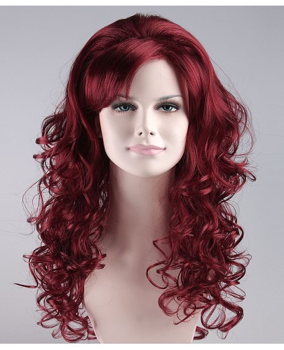Silver Screen Sensation Red Adult Wig